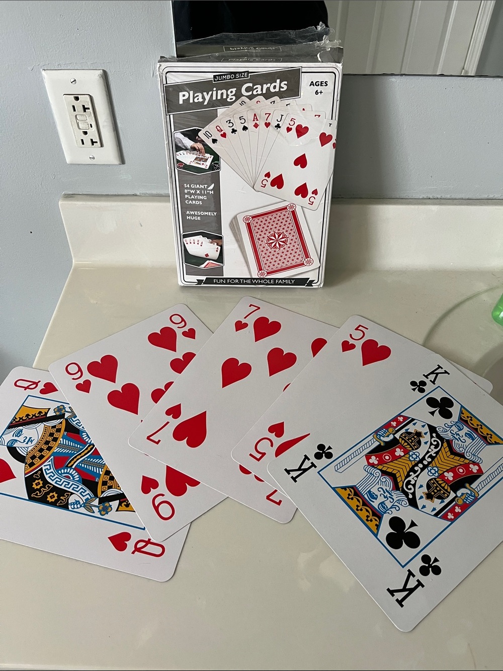 Jumbo Size Playing Cards